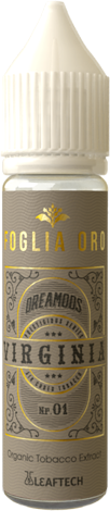 dreamods virginia foglia oro liquido shot 20ml tabacco