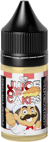 vapor goloso strawberry pie liquido shot 25ml torta marmellata fragola