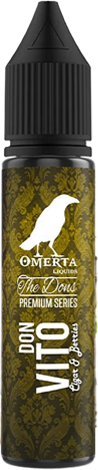 omerta liquids don vito omerta liquido shot 20ml sigaro frutta rum burro