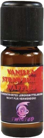 twisted vaping vanilla strawberry waffles aroma concentrato 10ml waffle gelato