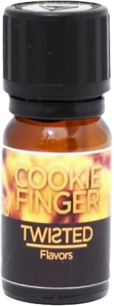 twisted vaping cookie finger aroma concentrato 10ml cioccolato arachidi caramello