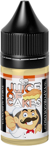 vapor goloso apricot pie liquido shot 25ml torta marmellata albicocca