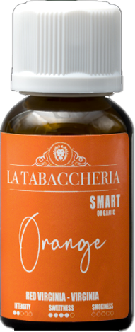 la tabaccheria orange smart organic shot 60 liquido shot 20ml tabacco virginia red virginia