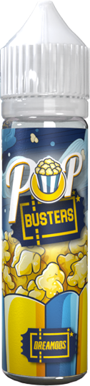 dreamods pop busters liquido shot 20ml pop corn burro