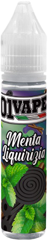 01 vape menta liquirizia liquido shot 20ml