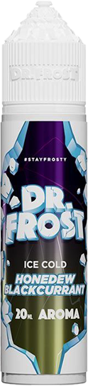 dr. frost honeydew e blackcurrant ice liquido shot 20ml melone e ribes