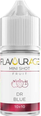 flavourage dr. blue aroma mini shot 10ml frutta mentolo