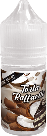 01 vape torta raffaello aroma mini shot 10ml pan di spagna cocco cioccolato