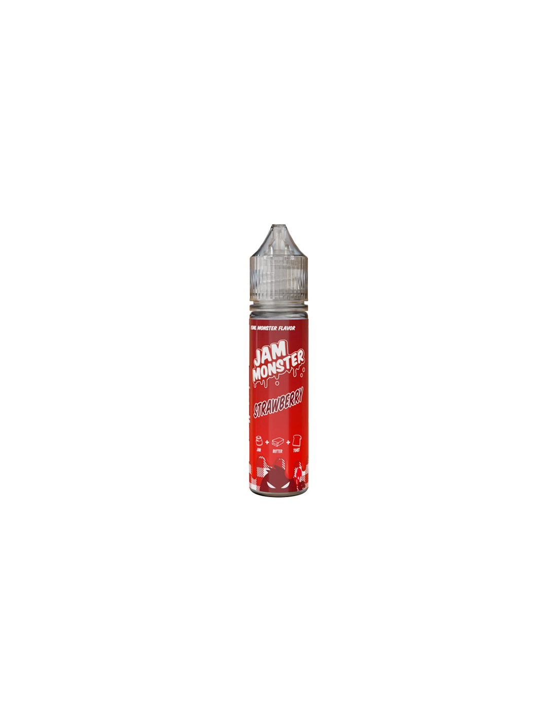 monster cable strawberry jam liquido shot 15ml toast burro fragola