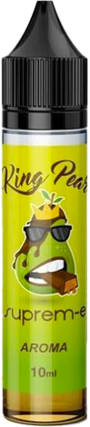 suprem-e king pear s-flavor aroma mini shot 10ml pera caramello cioccolato