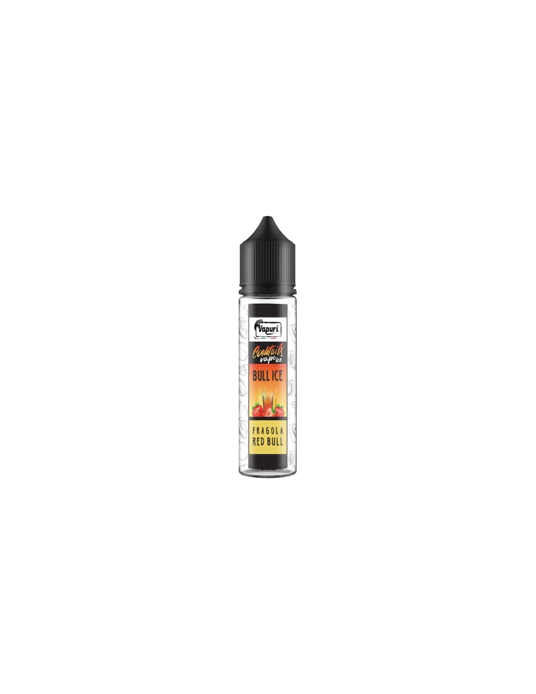 vapurì bull ice cocktails vape ice liquido shot 20ml red bull fragola