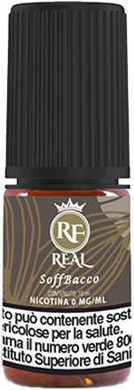 real farma soff tobacco liquido pronto da 10ml