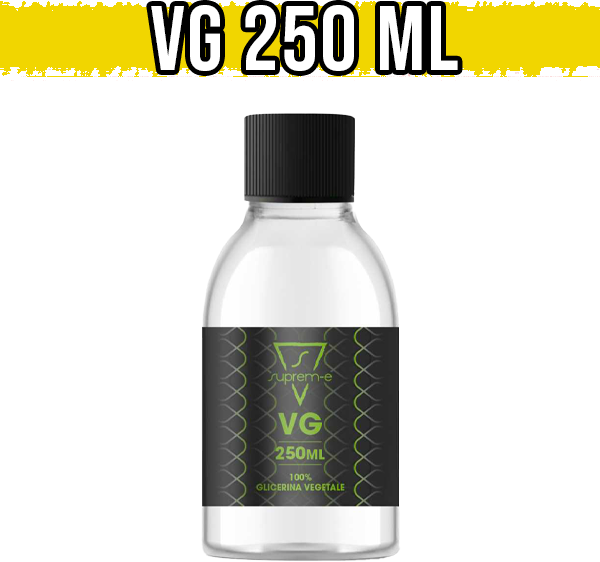 suprem-e glicerina vegetale 250ml full vg