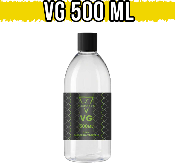 suprem-e glicerina vegetale 500ml full vg