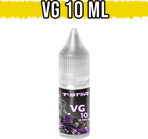 t-svapo glicerina vegetale ultra densa 10ml t-star base full vg