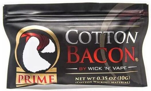 Wick 'N' Vape Cotton Bacon Prime Cotone Biologico - 10 Pezzi