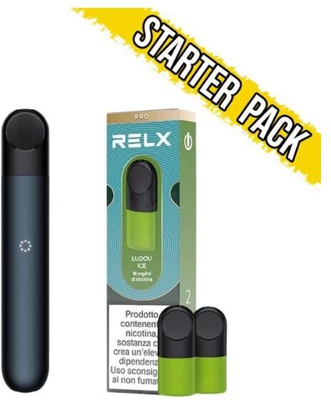 Relx Pack Infinity + 2 Cartucce Pod Precaricate