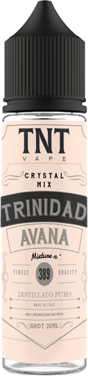 TNT Vape Trinidad Avana Crystal Mix Liquido Shot 20ml Sigaro Cubano