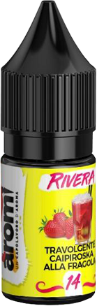 Easy Vape Rivera N.14 Aromì Aroma Concentrato 10ml Caipiroska Fragola