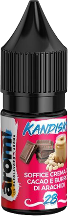 Easy Vape Kandisky N.28 Aromì Aroma Concentrato 10ml Cacao Burro D'Arachidi