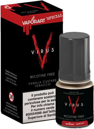 VaporArt Tabacco Vaniglia (Virus) Liquido Pronto 10ml