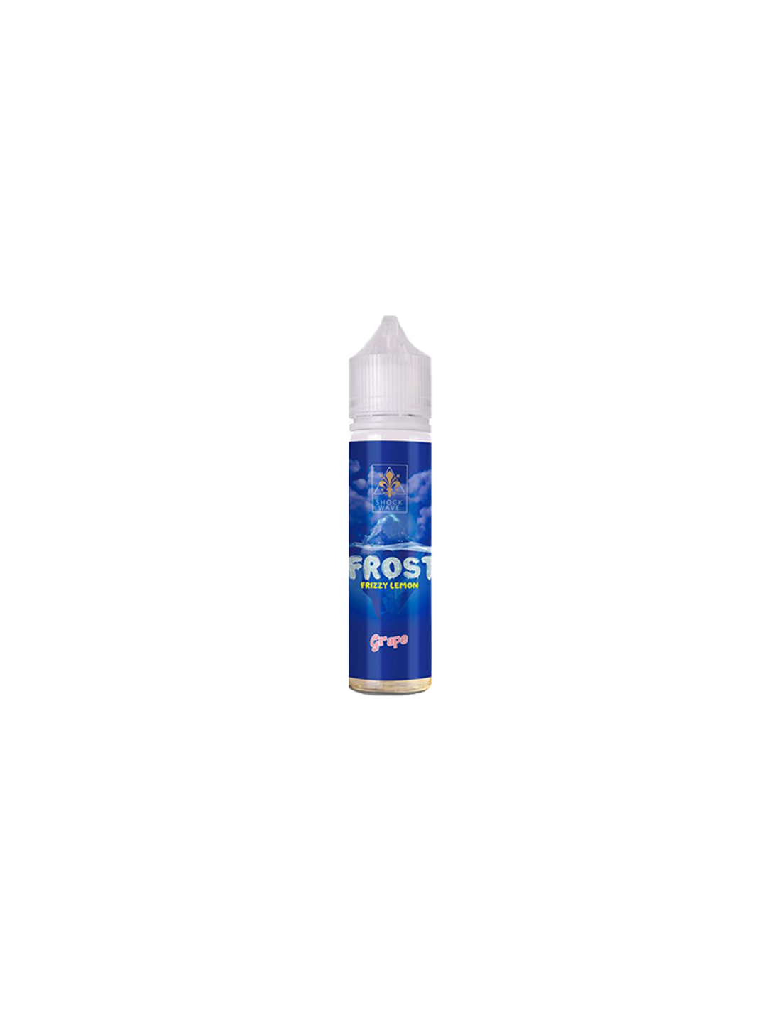 Shock Wave Frost Frizzy Grape Fruit Liquido Shot 20ml Limone Uva Ghiaccio