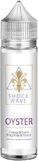 Shock Wave Oyster Liquido Shot 20ml Crema Di Burro Fragoline