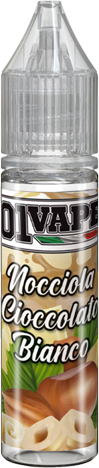 01 Vape Nocciola Cioccolato Bianco Liquido Shot 20ml