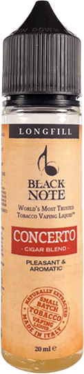 Black Note Concerto Liquido Shot 20ml Tabacco Sigaro Havana