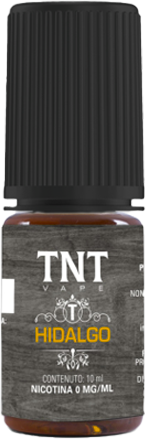 TNT Vape Hidalgo Tabac Liquido Pronto 10ml Tabacco Tostato