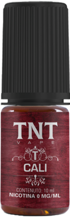 TNT Vape Cali Tabac Liquido Pronto 10ml Tabacco Vaniglia