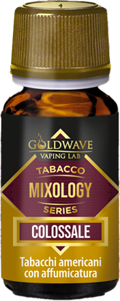 Goldwave Colossale Mixology Aroma Concentrato 10ml Tabacco Cavendish