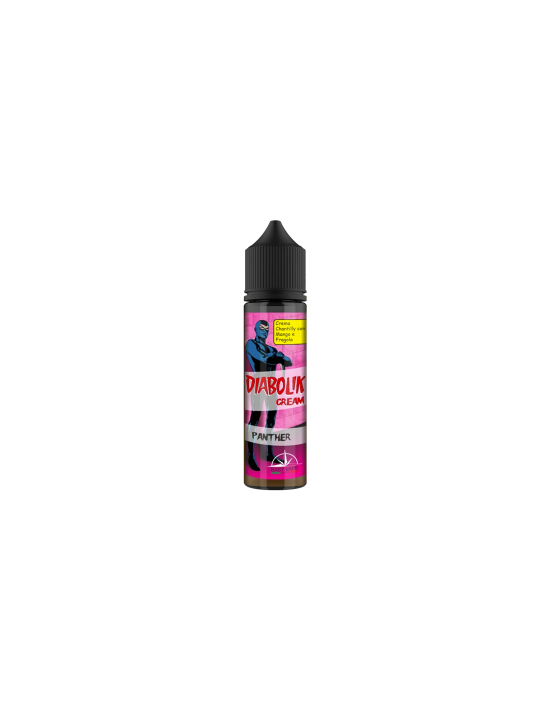 Easy Vape Panther Diabolik Cream Liquido Shot 20ml Crema Chantilly Mango Fragola