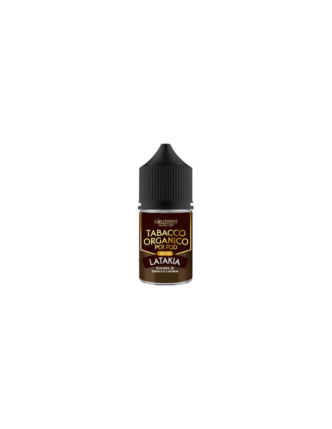 Goldwave Latakia Tabacco Organico Per Pod Aroma Mini Shot 10ml