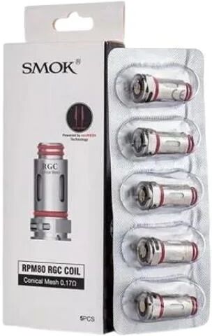 Smok Rpm80 Rgc Coil Resistenze Ricambio - 5 Pezzi