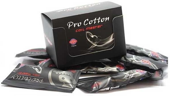 Coil Master Pro Cotton Usa Di Cotone 100% Organico E Naturale - 3 Pezzi