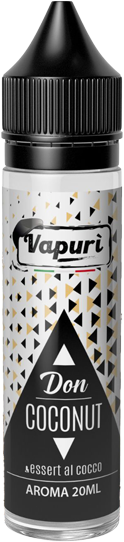 Vapurì Don Coconut Liquido Shot 20ml Cocco