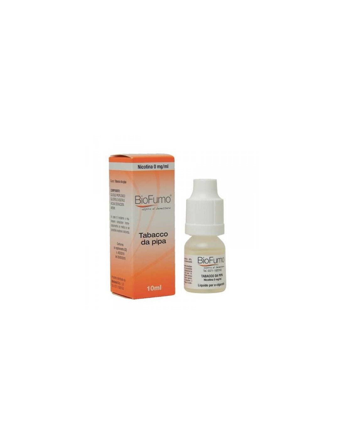 Biofumo Tabacco Da Pipa Liquido Pronto Da 10 Ml