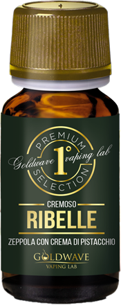 Goldwave Ribelle Premium Selection Aroma Concentrato 10ml Zeppole Crema Pistacchio