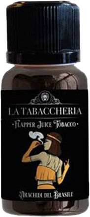 La Tabaccheria Arachidi Del Brasile Flapper Juice Tobacco Shot 30 Aroma Mini Shot 10ml Tabacco Noccioline