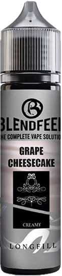 BlendFeel Grape Cheesecake Liquido Shot 20ml Torta Philadelphia Uva