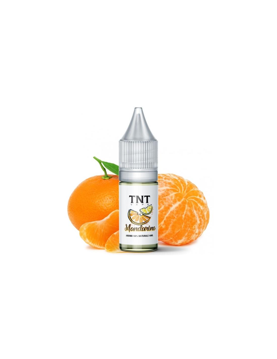 TNT Vape Mandarino Liquido 10 Ml Natural Aroma Fruttato