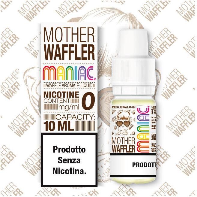 Maniac Mother Waffler Liquido Pronto 10ml Al Waffle Maniac Mother Waffler Liquido Pronto 10ml Al Waffle