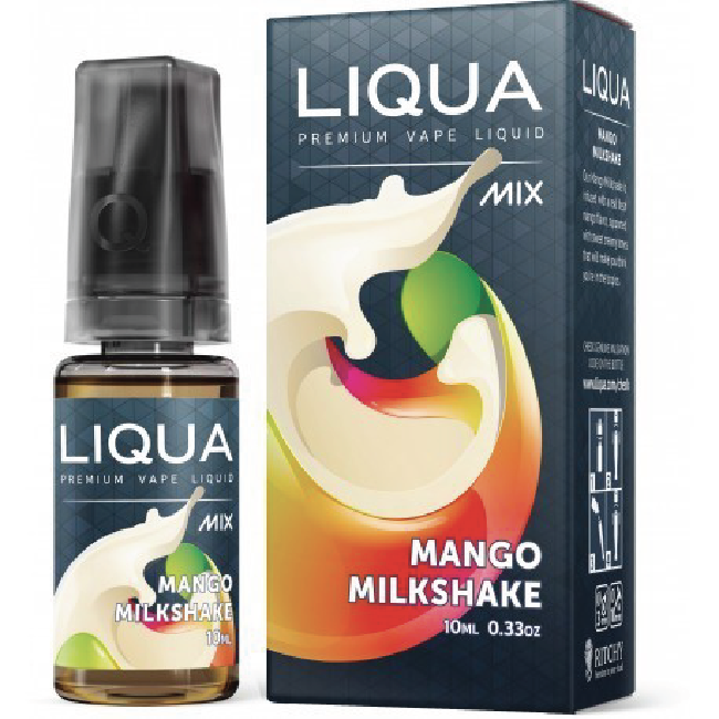Liqua Mango Milkshake Liquido Pronto 10ml Al Mango E Crema Liqua Mango Milkshake Liquido Pronto 10ml Al Mango E Crema