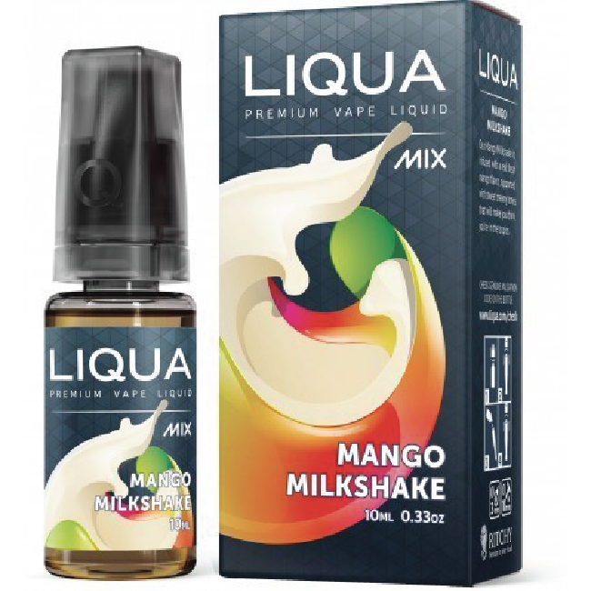 Liqua Mango Milkshake Liquido Pronto 10ml Al Mango E Crema