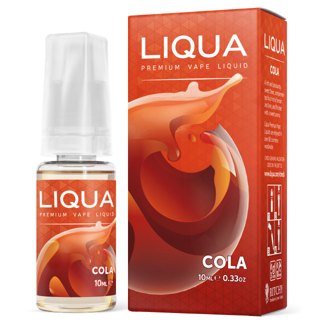 Liqua Cola Liquido Pronto 10ml Liqua Cola Liquido Pronto 10ml