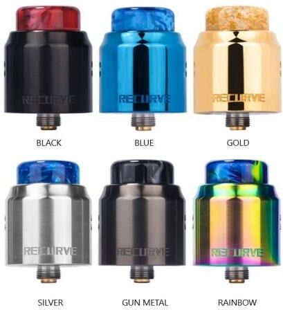 Wotofo Recurve Dual Rda Atomizzatore Rigenerabile Tank Dual Coil In Acciaio Inossidabile