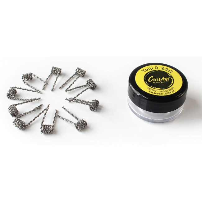 Coilart Coil Taiji Pronte - 10 Pezzi Coilart Coil Taiji Pronte - 10 Pezzi