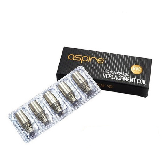 Aspire Resistenze Bvc - Coil Ricambio - 5 Pezzi Aspire Resistenze Bvc - Coil Ricambio - 5 Pezzi