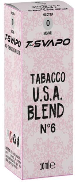 T-Svapo Tabacco Usa Blend N°6 Liquido Pronto By T-Star Da 10ml Aroma Tabaccoso T-Svapo Tabacco Usa Blend N°6 Liquido Pronto By T-Star Da 10ml Aroma Tabaccoso